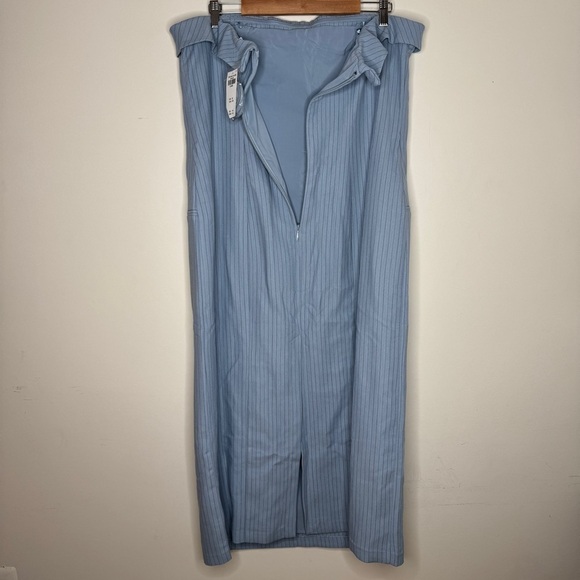 NWT Abercrombie and Fitch Strapless Tailored Midi Dress Size XL - Picture 4 of 10